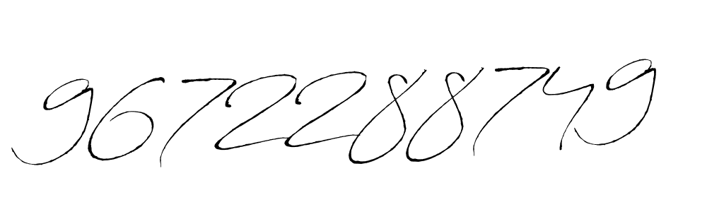 How to Draw 9672288749 signature style? Antro_Vectra is a latest design signature styles for name 9672288749. 9672288749 signature style 6 images and pictures png