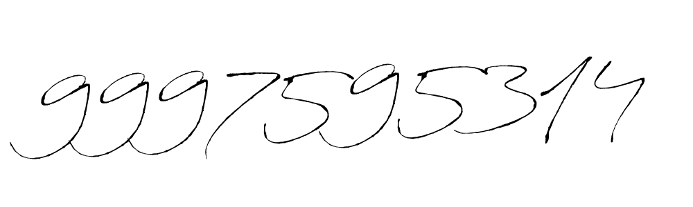 This is the best signature style for the 9997595314 name. Also you like these signature font (Antro_Vectra). Mix name signature. 9997595314 signature style 6 images and pictures png