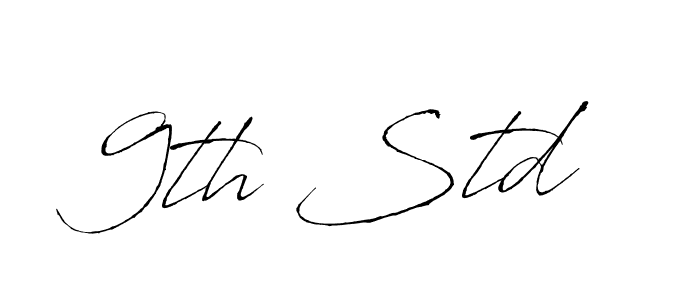 It looks lik you need a new signature style for name 9th Std. Design unique handwritten (Antro_Vectra) signature with our free signature maker in just a few clicks. 9th Std signature style 6 images and pictures png