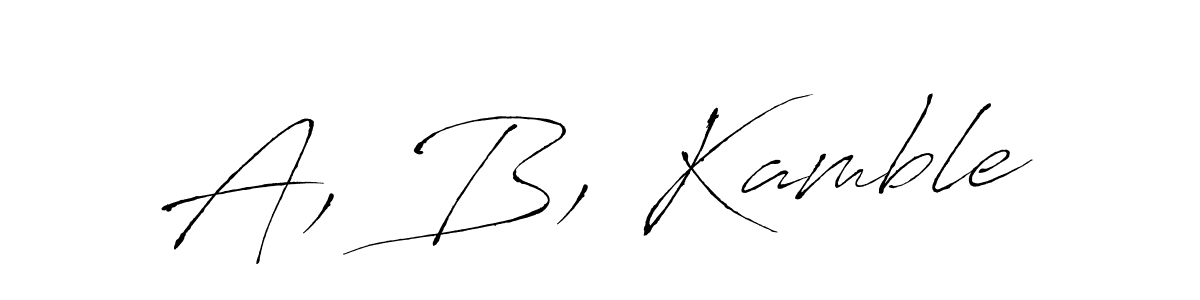 Check out images of Autograph of A, B, Kamble name. Actor A, B, Kamble Signature Style. Antro_Vectra is a professional sign style online. A, B, Kamble signature style 6 images and pictures png