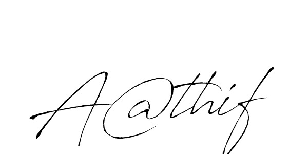 Similarly Antro_Vectra is the best handwritten signature design. Signature creator online .You can use it as an online autograph creator for name A@thif. A@thif signature style 6 images and pictures png