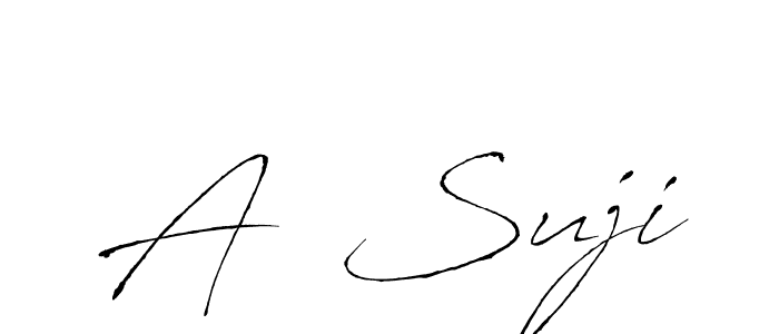 if you are searching for the best signature style for your name A  Suji. so please give up your signature search. here we have designed multiple signature styles  using Antro_Vectra. A  Suji signature style 6 images and pictures png