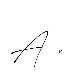 Use a signature maker to create a handwritten signature online. With this signature software, you can design (Antro_Vectra) your own signature for name A .. A . signature style 6 images and pictures png