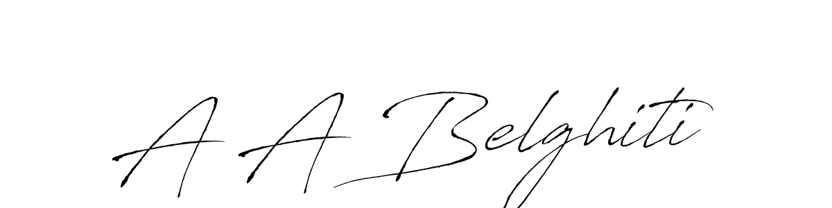 It looks lik you need a new signature style for name A A Belghiti. Design unique handwritten (Antro_Vectra) signature with our free signature maker in just a few clicks. A A Belghiti signature style 6 images and pictures png