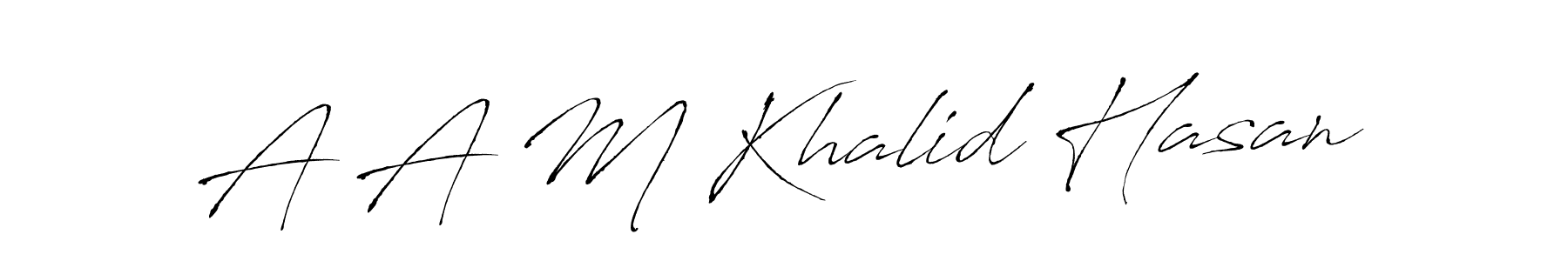 Best and Professional Signature Style for A A M Khalid Hasan. Antro_Vectra Best Signature Style Collection. A A M Khalid Hasan signature style 6 images and pictures png