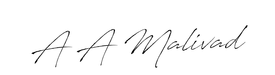 Best and Professional Signature Style for A A Malivad. Antro_Vectra Best Signature Style Collection. A A Malivad signature style 6 images and pictures png