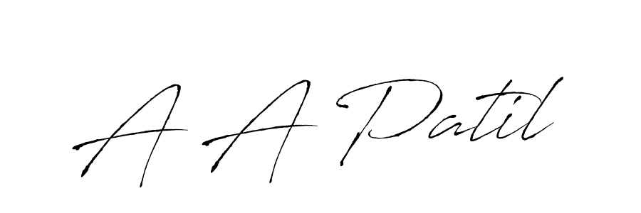 Similarly Antro_Vectra is the best handwritten signature design. Signature creator online .You can use it as an online autograph creator for name A A Patil. A A Patil signature style 6 images and pictures png