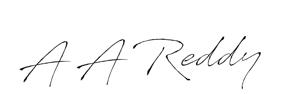 Antro_Vectra is a professional signature style that is perfect for those who want to add a touch of class to their signature. It is also a great choice for those who want to make their signature more unique. Get A A Reddy name to fancy signature for free. A A Reddy signature style 6 images and pictures png