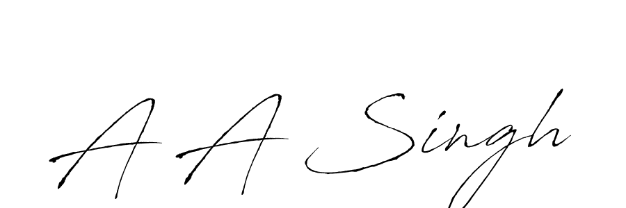 You can use this online signature creator to create a handwritten signature for the name A A Singh. This is the best online autograph maker. A A Singh signature style 6 images and pictures png