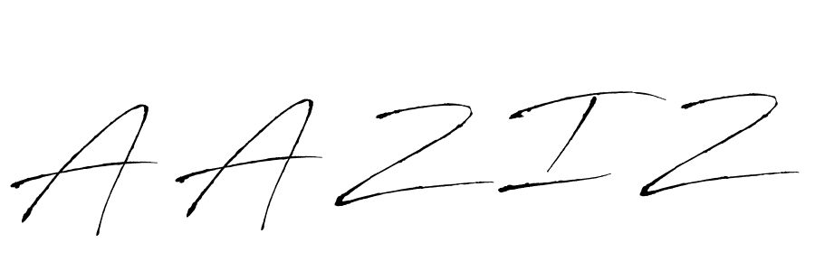 Antro_Vectra is a professional signature style that is perfect for those who want to add a touch of class to their signature. It is also a great choice for those who want to make their signature more unique. Get A A Z I Z name to fancy signature for free. A A Z I Z signature style 6 images and pictures png