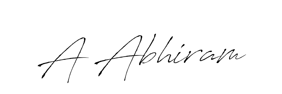 You should practise on your own different ways (Antro_Vectra) to write your name (A Abhiram) in signature. don't let someone else do it for you. A Abhiram signature style 6 images and pictures png