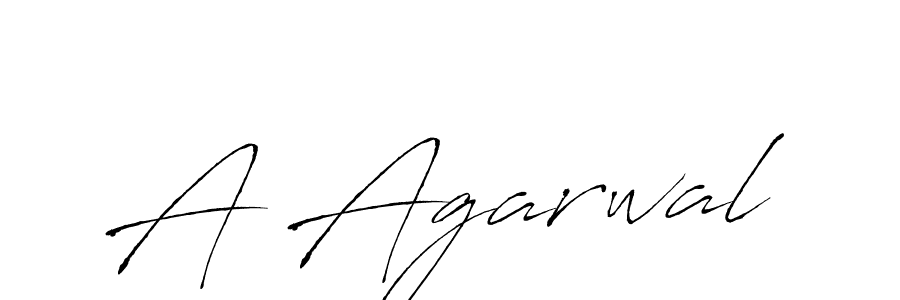 Antro_Vectra is a professional signature style that is perfect for those who want to add a touch of class to their signature. It is also a great choice for those who want to make their signature more unique. Get A Agarwal name to fancy signature for free. A Agarwal signature style 6 images and pictures png
