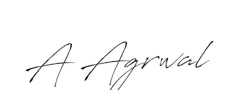 Once you've used our free online signature maker to create your best signature Antro_Vectra style, it's time to enjoy all of the benefits that A Agrwal name signing documents. A Agrwal signature style 6 images and pictures png