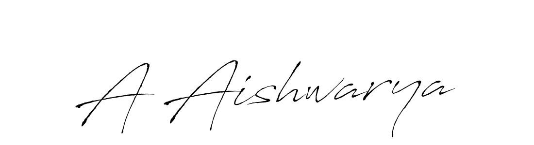 Make a beautiful signature design for name A Aishwarya. With this signature (Antro_Vectra) style, you can create a handwritten signature for free. A Aishwarya signature style 6 images and pictures png