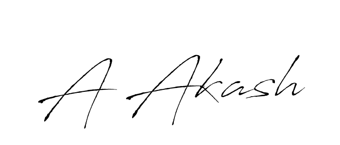 How to make A Akash name signature. Use Antro_Vectra style for creating short signs online. This is the latest handwritten sign. A Akash signature style 6 images and pictures png