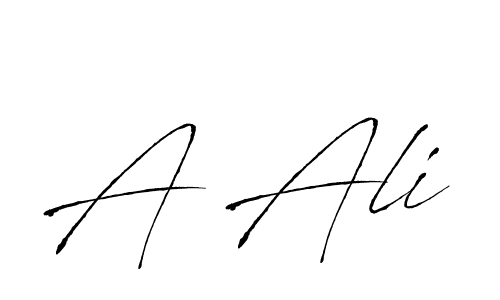 How to make A Ali name signature. Use Antro_Vectra style for creating short signs online. This is the latest handwritten sign. A Ali signature style 6 images and pictures png