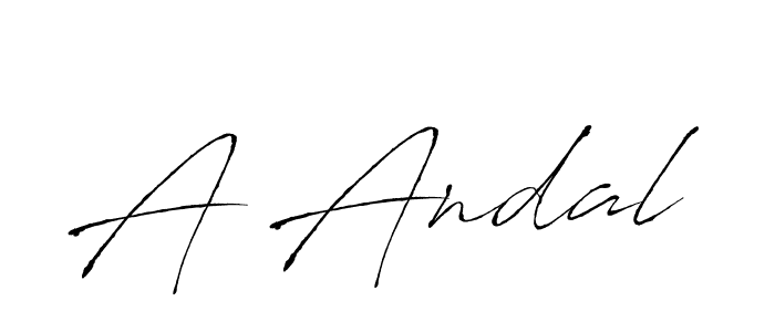 The best way (Antro_Vectra) to make a short signature is to pick only two or three words in your name. The name A Andal include a total of six letters. For converting this name. A Andal signature style 6 images and pictures png