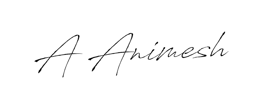 How to make A Animesh signature? Antro_Vectra is a professional autograph style. Create handwritten signature for A Animesh name. A Animesh signature style 6 images and pictures png