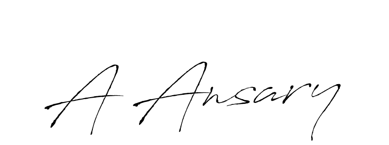 Also You can easily find your signature by using the search form. We will create A Ansary name handwritten signature images for you free of cost using Antro_Vectra sign style. A Ansary signature style 6 images and pictures png