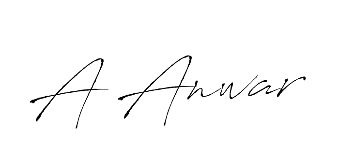 Antro_Vectra is a professional signature style that is perfect for those who want to add a touch of class to their signature. It is also a great choice for those who want to make their signature more unique. Get A Anwar name to fancy signature for free. A Anwar signature style 6 images and pictures png