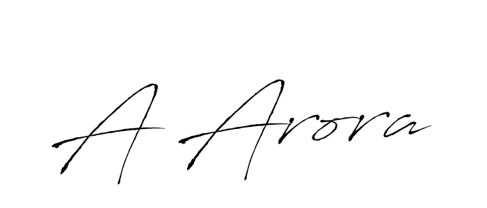 Also we have A Arora name is the best signature style. Create professional handwritten signature collection using Antro_Vectra autograph style. A Arora signature style 6 images and pictures png