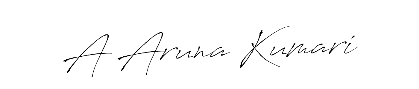 Also we have A Aruna Kumari name is the best signature style. Create professional handwritten signature collection using Antro_Vectra autograph style. A Aruna Kumari signature style 6 images and pictures png