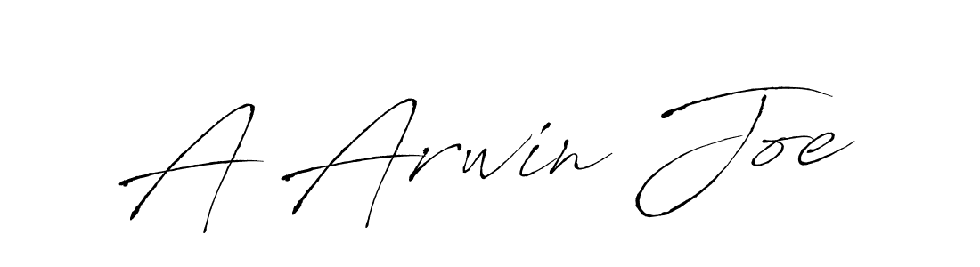 Make a beautiful signature design for name A Arwin Joe. With this signature (Antro_Vectra) style, you can create a handwritten signature for free. A Arwin Joe signature style 6 images and pictures png