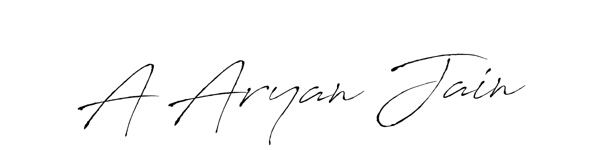It looks lik you need a new signature style for name A Aryan Jain. Design unique handwritten (Antro_Vectra) signature with our free signature maker in just a few clicks. A Aryan Jain signature style 6 images and pictures png