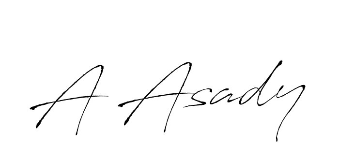 Antro_Vectra is a professional signature style that is perfect for those who want to add a touch of class to their signature. It is also a great choice for those who want to make their signature more unique. Get A Asady name to fancy signature for free. A Asady signature style 6 images and pictures png
