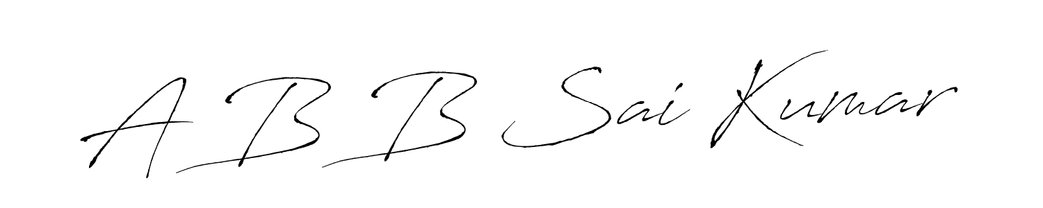 This is the best signature style for the A B B Sai Kumar name. Also you like these signature font (Antro_Vectra). Mix name signature. A B B Sai Kumar signature style 6 images and pictures png