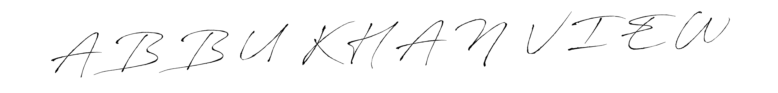 It looks lik you need a new signature style for name A B B U  K H A N  V I E W. Design unique handwritten (Antro_Vectra) signature with our free signature maker in just a few clicks. A B B U  K H A N  V I E W signature style 6 images and pictures png