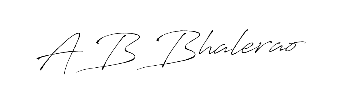 The best way (Antro_Vectra) to make a short signature is to pick only two or three words in your name. The name A B Bhalerao include a total of six letters. For converting this name. A B Bhalerao signature style 6 images and pictures png