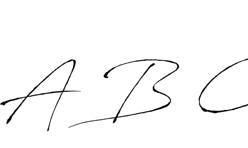 How to Draw A B C signature style? Antro_Vectra is a latest design signature styles for name A B C. A B C signature style 6 images and pictures png