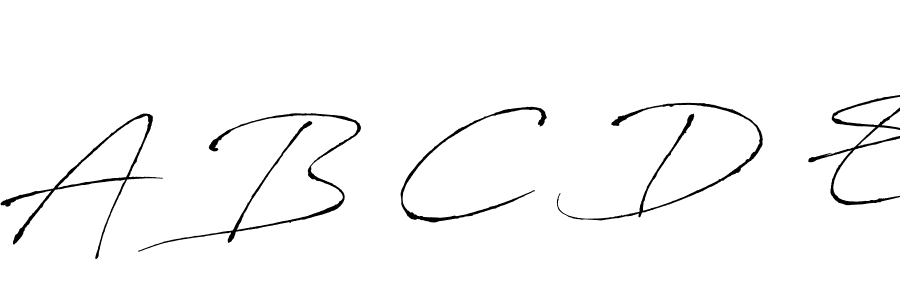 Create a beautiful signature design for name A B C D E. With this signature (Antro_Vectra) fonts, you can make a handwritten signature for free. A B C D E signature style 6 images and pictures png