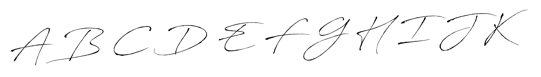 How to make A B C D E F G H I J K name signature. Use Antro_Vectra style for creating short signs online. This is the latest handwritten sign. A B C D E F G H I J K signature style 6 images and pictures png