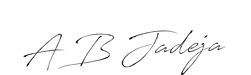 It looks lik you need a new signature style for name A B Jadeja. Design unique handwritten (Antro_Vectra) signature with our free signature maker in just a few clicks. A B Jadeja signature style 6 images and pictures png
