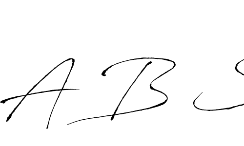 Also You can easily find your signature by using the search form. We will create A B S name handwritten signature images for you free of cost using Antro_Vectra sign style. A B S signature style 6 images and pictures png