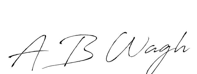 Make a beautiful signature design for name A B Wagh. Use this online signature maker to create a handwritten signature for free. A B Wagh signature style 6 images and pictures png