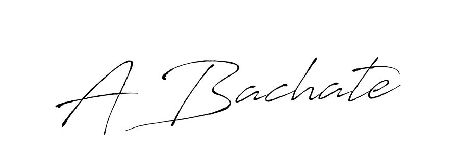 How to Draw A Bachate signature style? Antro_Vectra is a latest design signature styles for name A Bachate. A Bachate signature style 6 images and pictures png