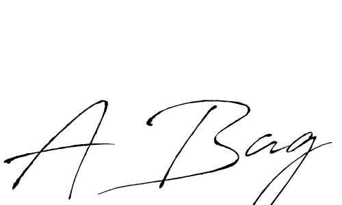 This is the best signature style for the A Bag name. Also you like these signature font (Antro_Vectra). Mix name signature. A Bag signature style 6 images and pictures png