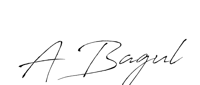 Also You can easily find your signature by using the search form. We will create A Bagul name handwritten signature images for you free of cost using Antro_Vectra sign style. A Bagul signature style 6 images and pictures png
