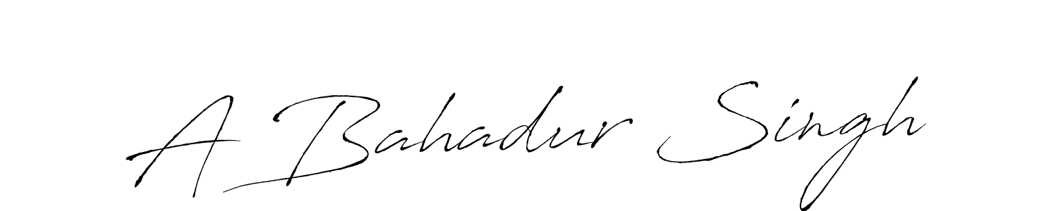 Use a signature maker to create a handwritten signature online. With this signature software, you can design (Antro_Vectra) your own signature for name A Bahadur Singh. A Bahadur Singh signature style 6 images and pictures png
