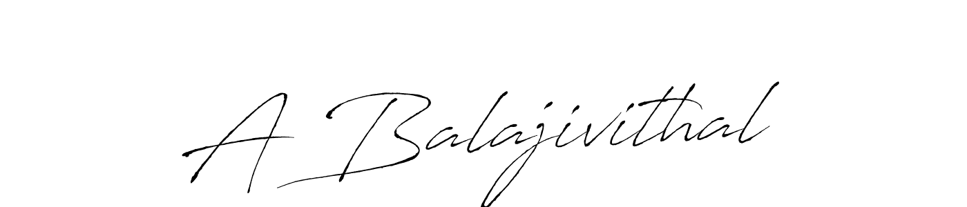 It looks lik you need a new signature style for name A Balajivithal. Design unique handwritten (Antro_Vectra) signature with our free signature maker in just a few clicks. A Balajivithal signature style 6 images and pictures png