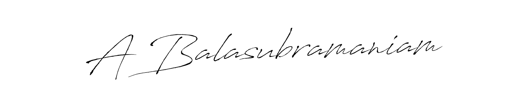 Once you've used our free online signature maker to create your best signature Antro_Vectra style, it's time to enjoy all of the benefits that A Balasubramaniam name signing documents. A Balasubramaniam signature style 6 images and pictures png