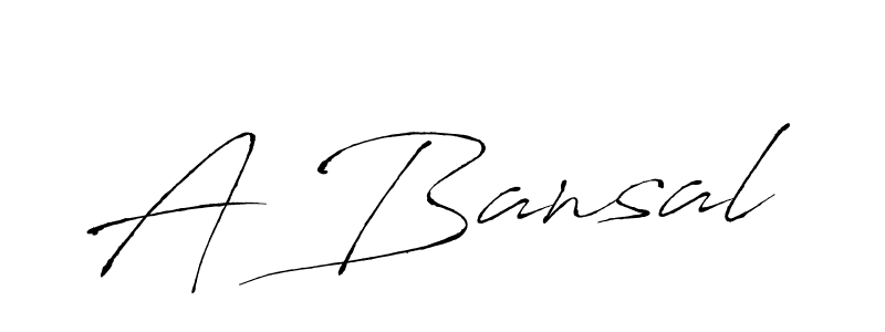 It looks lik you need a new signature style for name A Bansal. Design unique handwritten (Antro_Vectra) signature with our free signature maker in just a few clicks. A Bansal signature style 6 images and pictures png