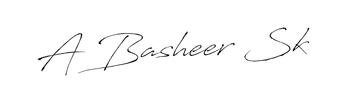 Also You can easily find your signature by using the search form. We will create A Basheer Sk name handwritten signature images for you free of cost using Antro_Vectra sign style. A Basheer Sk signature style 6 images and pictures png