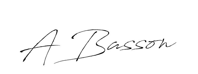 How to Draw A Basson signature style? Antro_Vectra is a latest design signature styles for name A Basson. A Basson signature style 6 images and pictures png