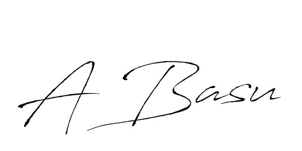 You should practise on your own different ways (Antro_Vectra) to write your name (A Basu) in signature. don't let someone else do it for you. A Basu signature style 6 images and pictures png