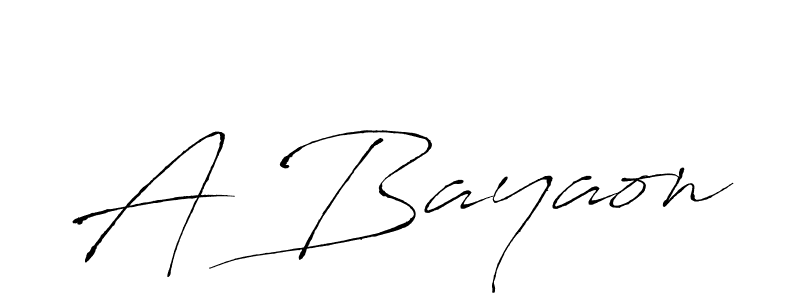 How to Draw A Bayaon signature style? Antro_Vectra is a latest design signature styles for name A Bayaon. A Bayaon signature style 6 images and pictures png