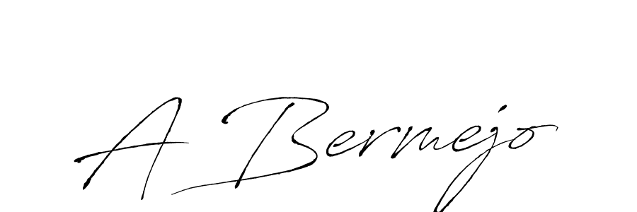 You should practise on your own different ways (Antro_Vectra) to write your name (A Bermejo) in signature. don't let someone else do it for you. A Bermejo signature style 6 images and pictures png